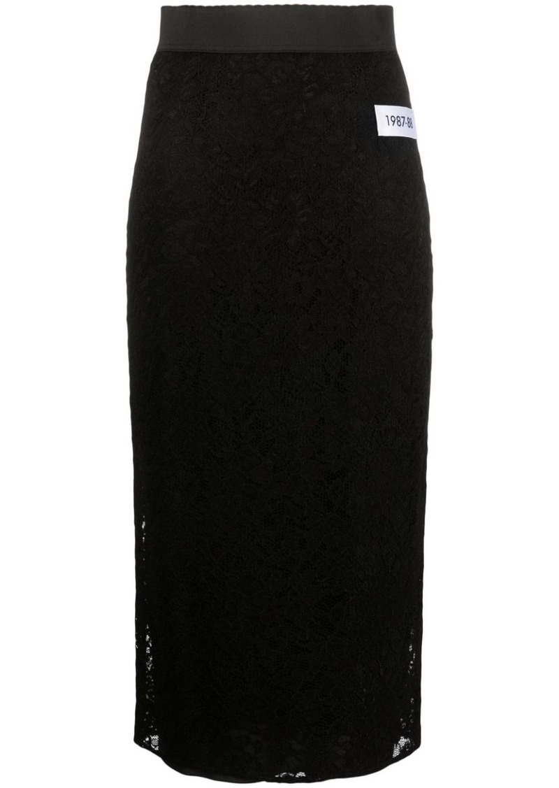 Dolce & Gabbana high-waisted pencil skirt