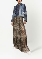 Dolce & Gabbana leopard-print culotte trousers