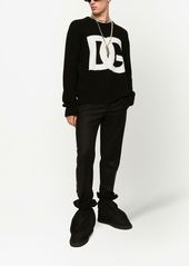 Dolce & Gabbana intarsia-knit logo jumper