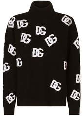 Dolce & Gabbana DG-logo virgin wool jumper