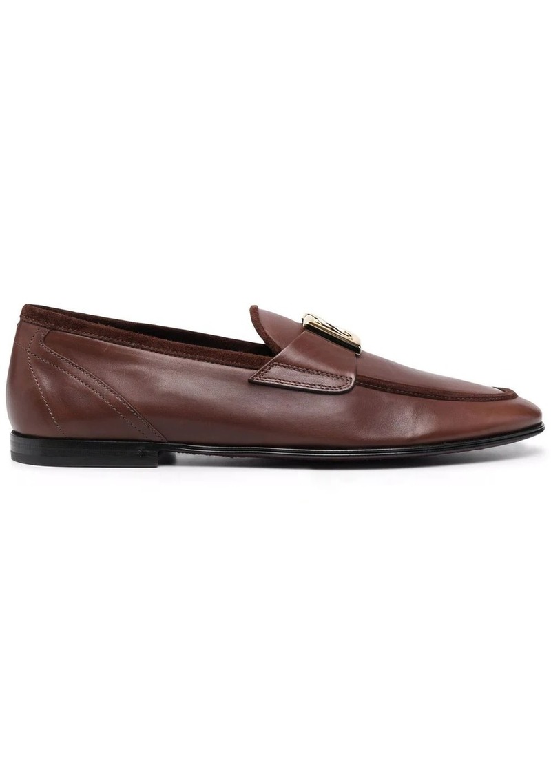 Dolce & Gabbana interlocking DG-plaque loafers