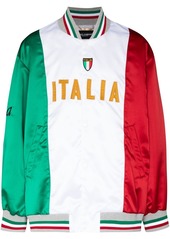 Dolce & Gabbana Italia colour-block bomber jacket