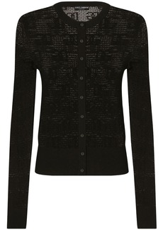 Dolce & Gabbana DG-logo jacquard cardigan