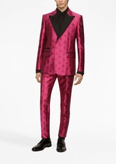 Dolce & Gabbana jacquard single-breasted tuxedo