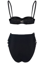 Dolce & Gabbana Jersey Bikini Set W/laces