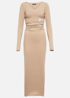 Dolce & Gabbana Jersey maxi dress