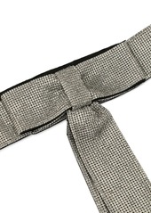 Dolce & Gabbana bow-detail crystal mesh belt