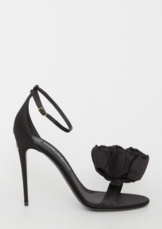 Dolce & Gabbana Keira sandals in satin