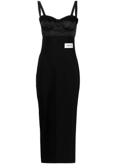 Dolce & Gabbana x Kim Kardashian bustier midi dress