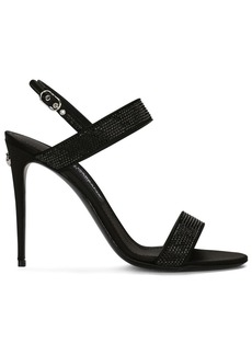 Dolce & Gabbana KIM DOLCE&GABBANA embellished satin sandals