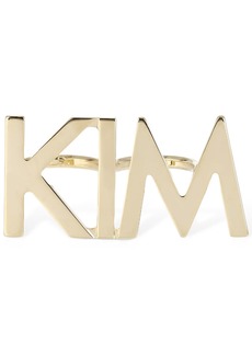 Dolce & Gabbana Kim Letters Double Ring