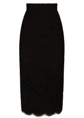 Dolce & Gabbana lace midi skirt