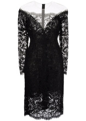 Dolce & Gabbana lace-detail mini dress