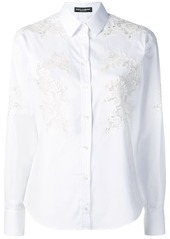 Dolce & Gabbana lace inserts shirt