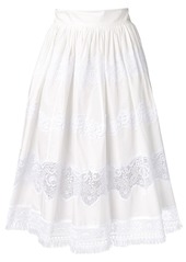 Dolce & Gabbana lace panel skirt