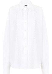 Dolce & Gabbana broderie-anglaise cotton shirt