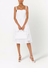 Dolce & Gabbana gabardine bustier midi dress