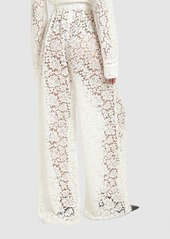 Dolce & Gabbana Lace Wide Pants