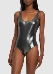 Dolce & Gabbana Laminated Jersey Onepiece Swimsuit