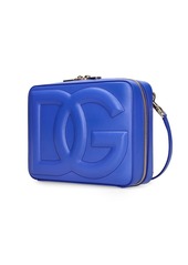 Dolce & Gabbana Large Logo Leather Camera Bag