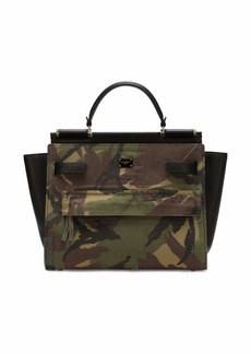 Dolce & Gabbana Large Sicily 62 camouflage-print tote