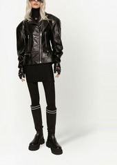 Dolce & Gabbana leather biker jacket