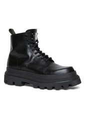 Dolce & Gabbana Leather Combat Boots