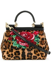 Dolce & Gabbana Sicily Leo & Rose top-handle bag