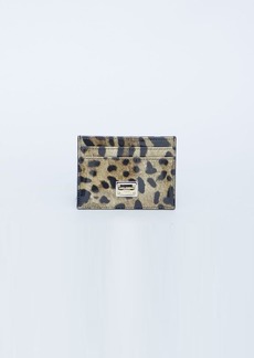 Dolce & Gabbana Leo-print cardholder