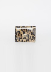 Dolce & Gabbana Leo-print wallet