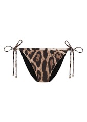 Dolce & Gabbana leopard-print bikini bottom