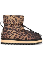 Dolce & Gabbana leopard-print boots