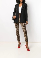 Dolce & Gabbana leopard-print cropped leggings