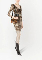 Dolce & Gabbana leopard-print dress