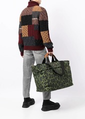 Dolce & Gabbana leopard print holdall