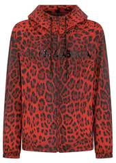 Dolce & Gabbana leopard-print hooded jacket