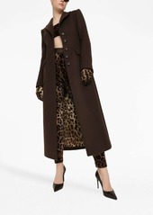 Dolce & Gabbana leopard-print jacquard leggings