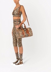 Dolce & Gabbana Crespo leopard-print handbag