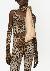 Dolce & Gabbana KIM DOLCE&GABBANA leopard-print cashmere-blend scarf