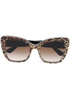 Dolce & Gabbana leopard print sunglasses