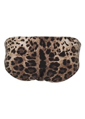 Dolce & Gabbana leopard-print swim briefs