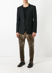 Dolce & Gabbana leopard-print straight-leg trousers