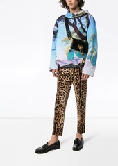 Dolce & Gabbana leopard-print tailored trousers