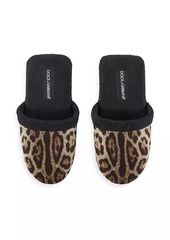 Dolce & Gabbana Leopard Slippers