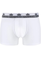 Dolce & Gabbana logo crown print trunks