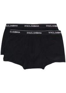 Dolce & Gabbana logo-waistband boxer briefs (pack of two)