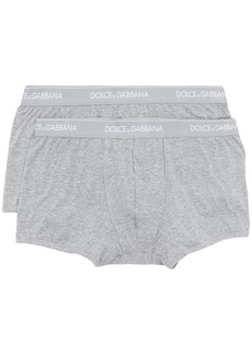 Dolce & Gabbana logo-waistband boxer briefs (pack of two)