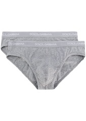 Dolce & Gabbana logo-waistband boxer briefs (pack of two)