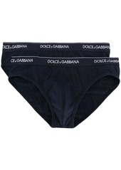 Dolce & Gabbana pack of 2 logo briefs