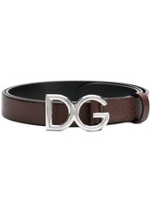 Dolce & Gabbana logo buckle belt